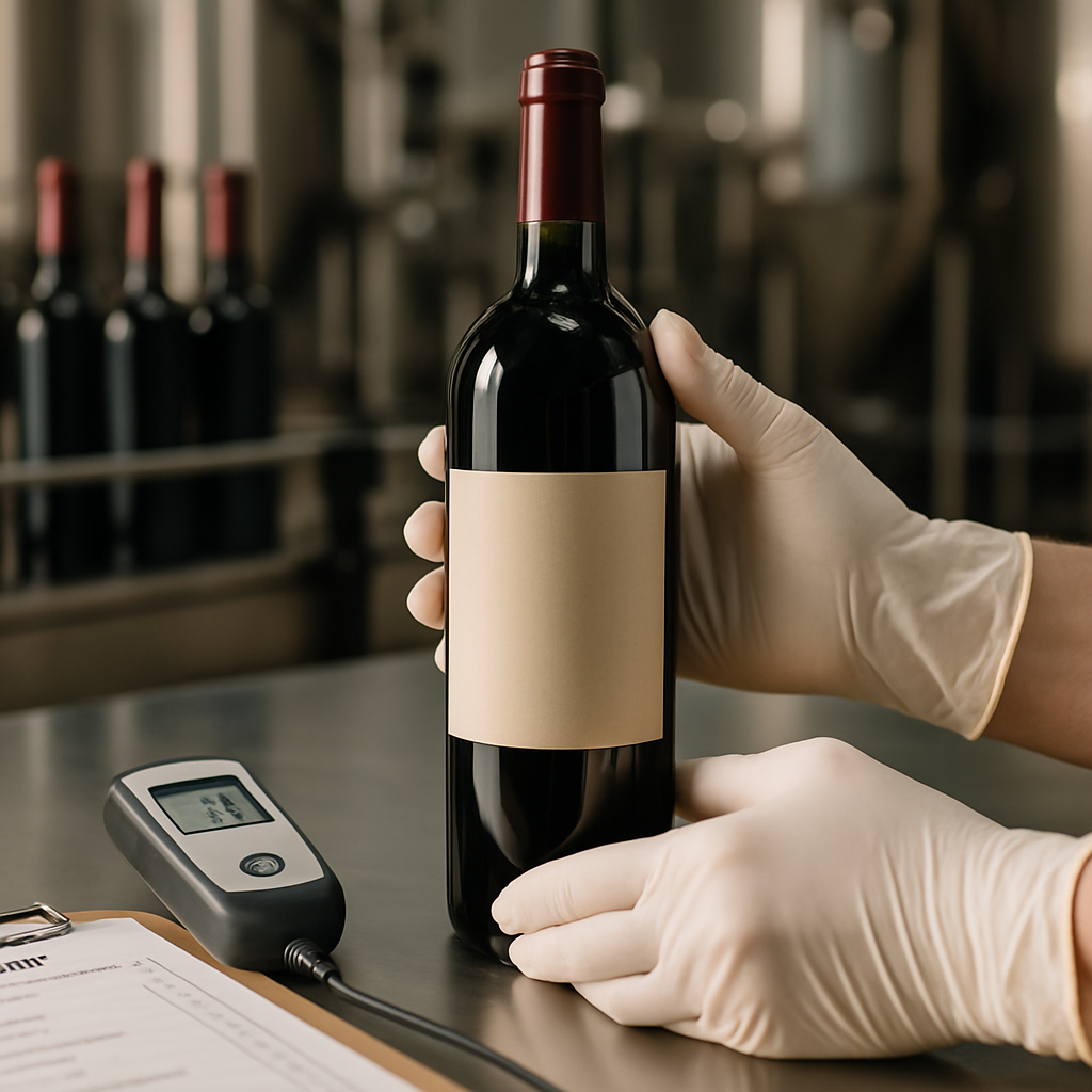 Schreibers Wein: Qualitätskontrolle und Abfüllung